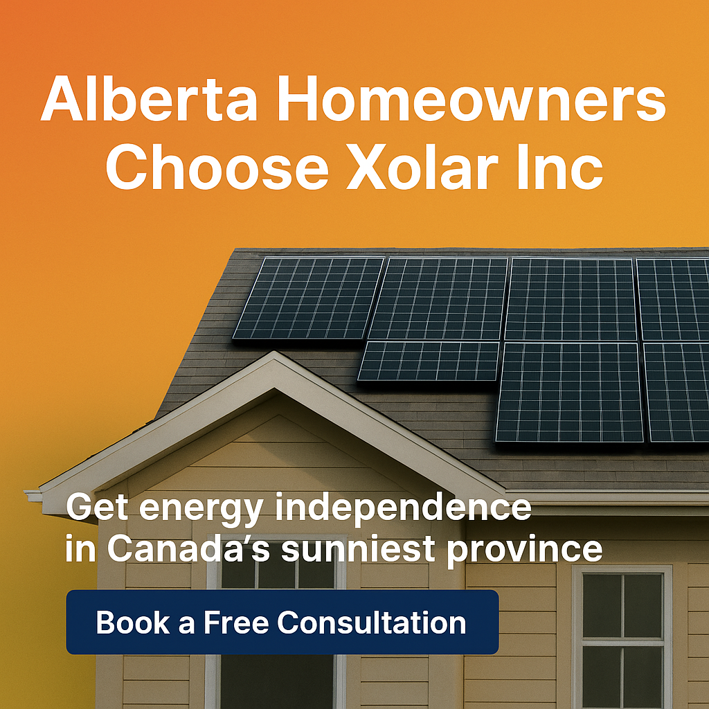 Alberta Homeowners Choose Xolar Inc